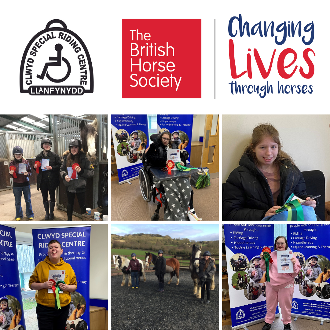 CONGRATULATIONS to our very first BHS Changing Lives Through Horses (CLTH) Achievers!
